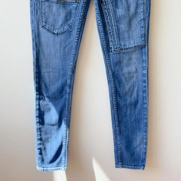 JIMMY TAVERNITI | PATCHWORK SKINNY WOMEN'S JEANS - Picture 4 of 15